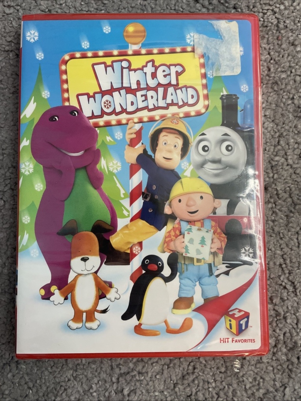 Winter Wonderland DVD Kipper Bob Builder Thomas Tank Pingu Barney Fireman Sam